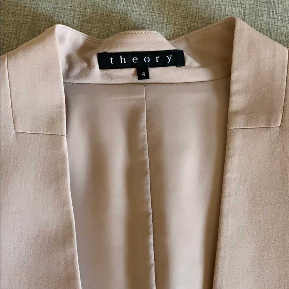 Theory Lanai Stretch Wool Open Blazer - image 6